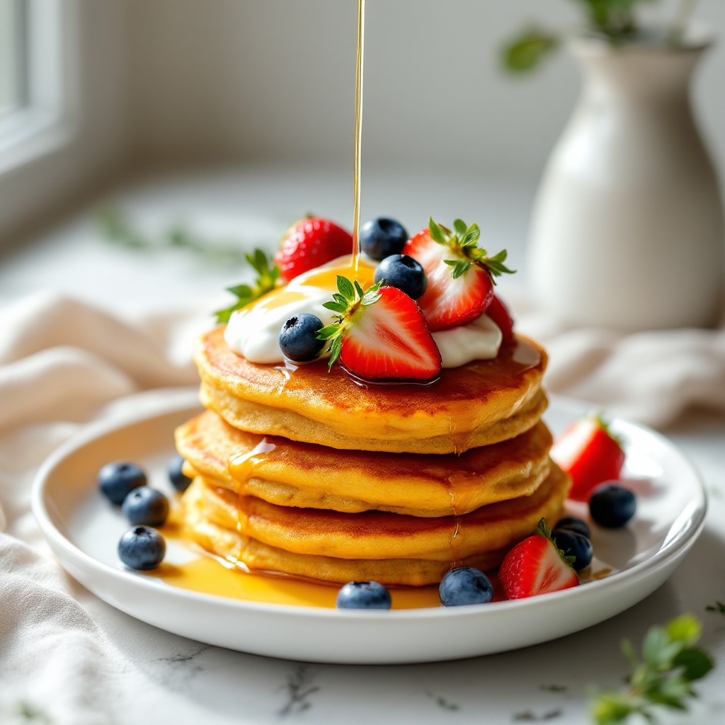 Carrot-Cake-Pfannkuchen