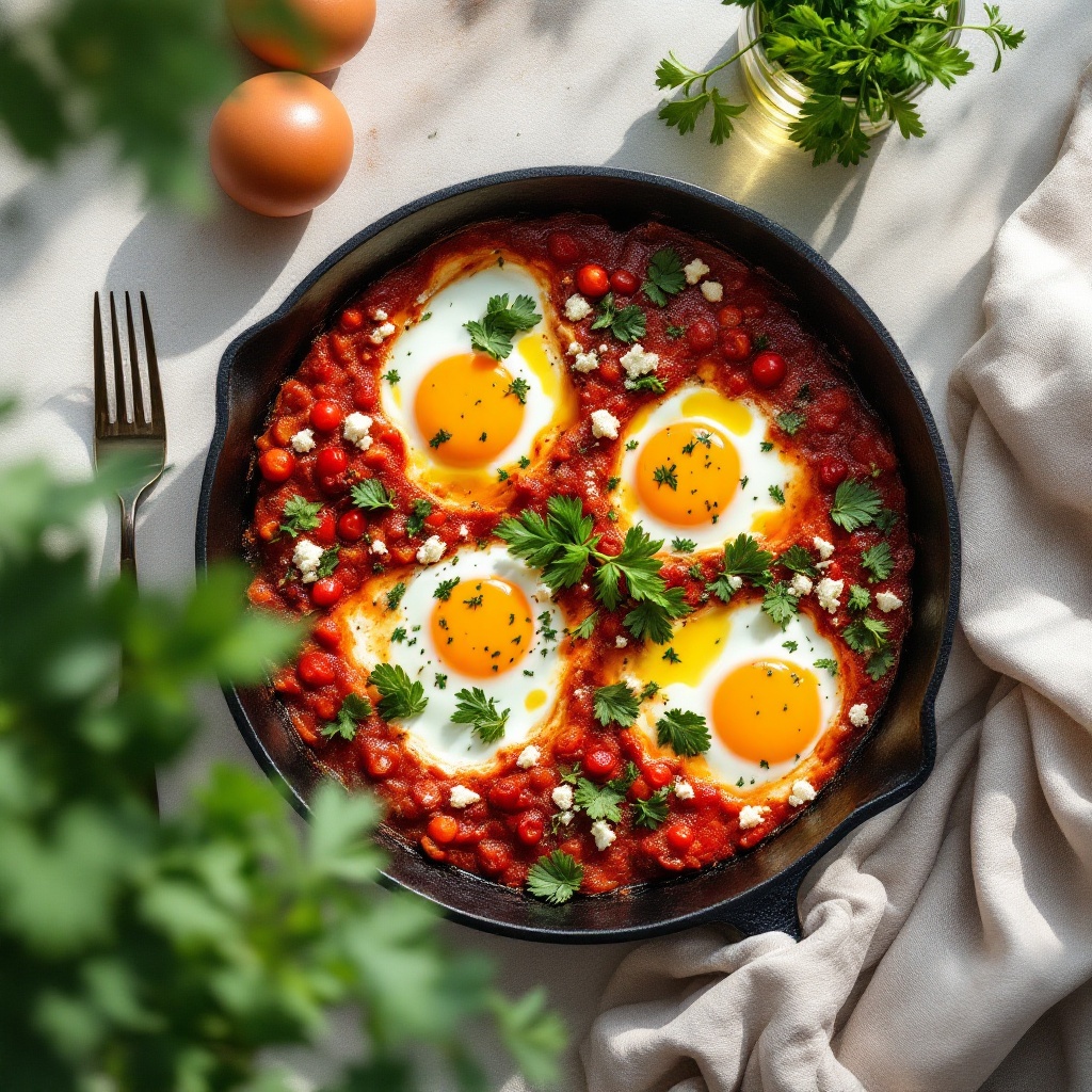 Shakshuka mit Feta